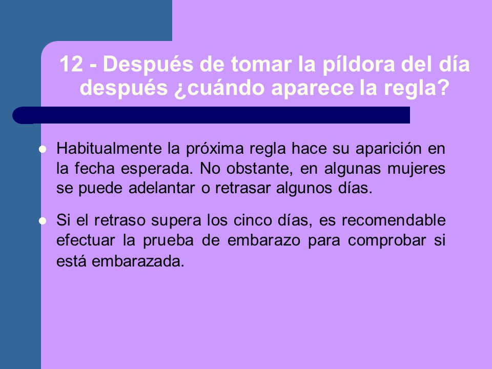 adelanto menstruacion pildora dia despues adelanto menstruacion pildora dia despues